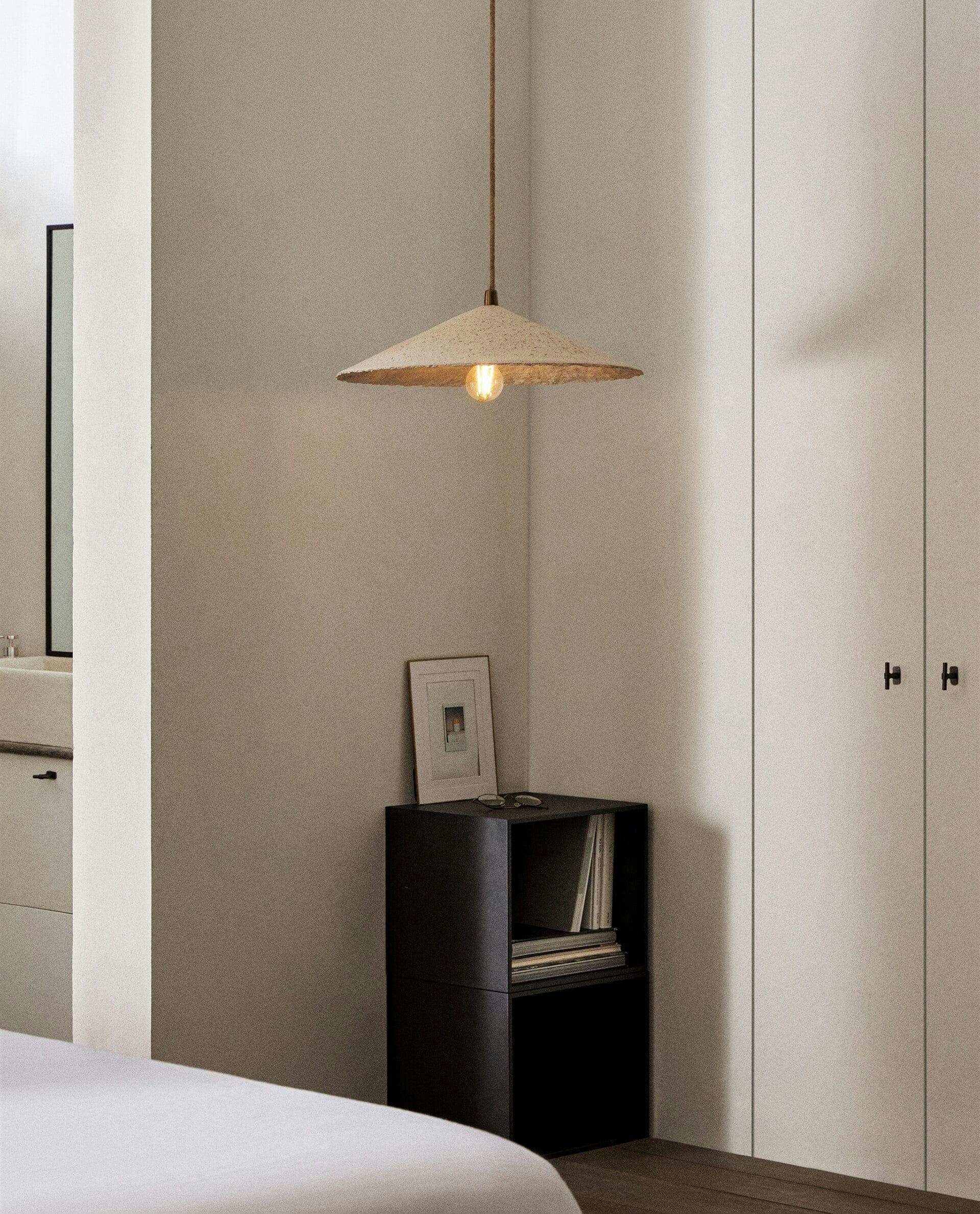 zara home papmachélampe Zara Home lampe i papmaché